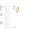 Thumbnail Image 4 of 10K Solid Gold Huggie Hoops