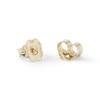 Thumbnail Image 4 of 10K Gold 1/4 CT. T.W. Diamond Solitaire Studs