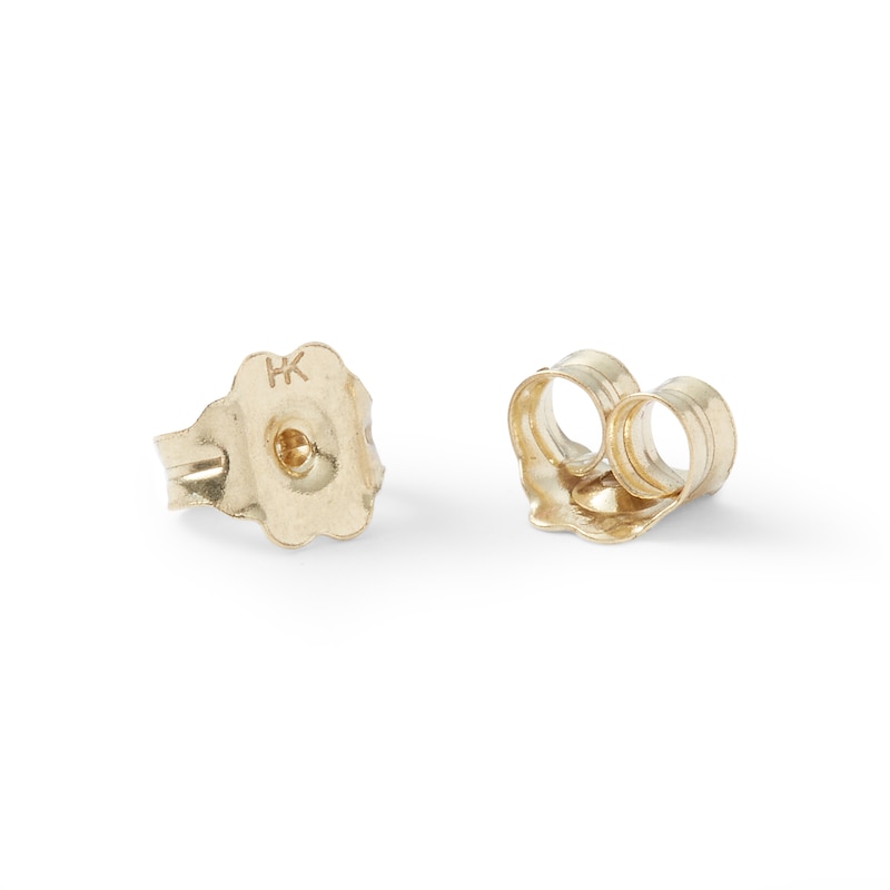 Main Image 4 of 10K Gold 1/4 CT. T.W. Diamond Solitaire Studs