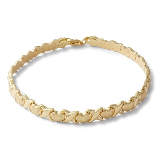 Solid 10 k gold Infinity Bracelet and Anklet collection – Johnny jeweler  st.croix