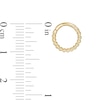 Thumbnail Image 1 of 018 Gauge Beaded Cartilage Hoop in 10K Gold