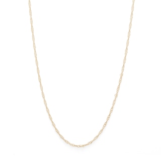 10K Hollow Gold Rope Chain - 16