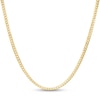 Thumbnail Image 0 of 060 Gauge Solid Cuban Curb Chain Necklace in 10K Gold - 20"