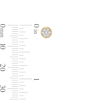 Thumbnail Image 5 of 1/6 CT. T.W. Composite Diamond Stud Earrings in 10K Gold