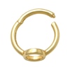 Thumbnail Image 1 of 10K Gold Open Circle Hoop - 16G 5/16"