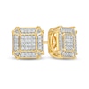 Thumbnail Image 0 of 1/4 CT. T.W. Diamond Octagon Stud Earrings in 10K Gold