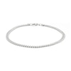 Thumbnail Image 1 of Solid Sterling Silver Cuban Curb Chain Anklet