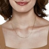 Thumbnail Image 5 of 2.2mm Paper Clip Chain Necklace in 10K Semi-Solid Gold - 18&quot;