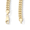 Thumbnail Image 3 of 10K Semi-Solid Gold Cuban Curb Chain - 24&quot;