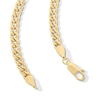 Thumbnail Image 3 of 3.5mm Cuban Curb Chain Necklace in 10K Semi-Solid Gold - 18&quot;