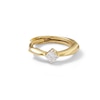 Thumbnail Image 4 of Single 016 Gauge 1/20 CT. T.W. Diamond Solitaire Cartilage Hoop Earring in 14K Gold - 3/8&quot;