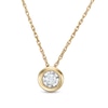 Thumbnail Image 0 of 1/15 CT. Diamond Solitaire Pendant in 10K Gold