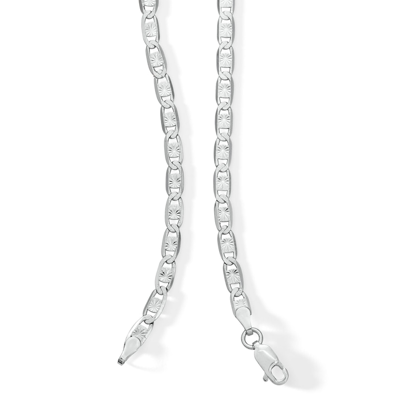 Main Image 3 of Made in Italy 080 Gauge Mariner Chain Necklace in Solid Sterling Silver - 18&quot;