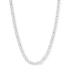 Thumbnail Image 1 of Made in Italy 100 Gauge Mariner Chain Necklace in Solid Sterling Silver – 20&quot;