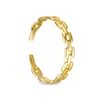 Thumbnail Image 1 of Adjustable Bold Block Chain Link Toe Ring in 10K Gold