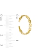 Thumbnail Image 2 of Adjustable Bold Block Chain Link Toe Ring in 10K Gold