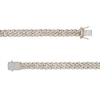 Thumbnail Image 2 of 2-1/2 CT. T.W. Diamond Semi-Solid Cuban Curb Chain Necklace in 10K Gold - 22&quot;