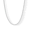 Thumbnail Image 1 of Made in Italy 060 Gauge Solid Singapore Chain Necklace in Sterling Silver - 18&quot;