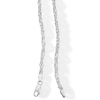 Thumbnail Image 3 of Made in Italy 060 Gauge Solid Singapore Chain Necklace in Sterling Silver - 18&quot;