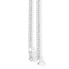 Thumbnail Image 3 of Made in Italy 100 Gauge Solid Cuban Curb Chain Necklace in Sterling Silver 20&quot;