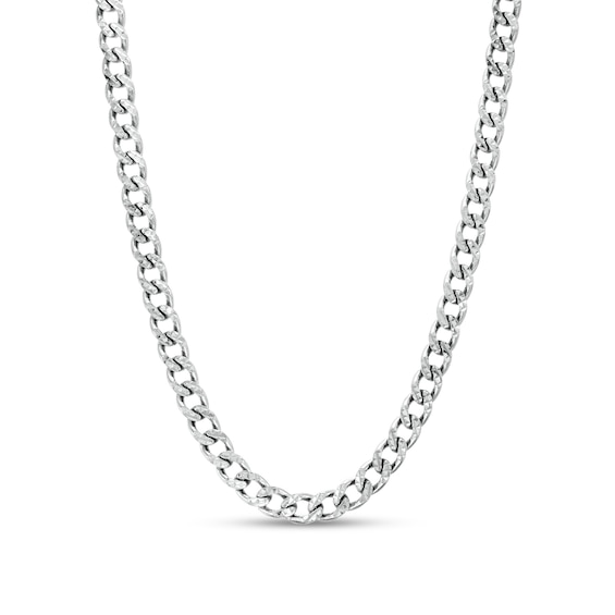 Sterling Silver Curb Chain Made in Italy â 20"