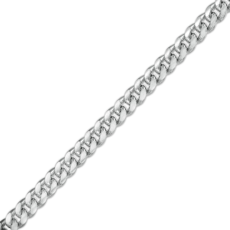 Main Image 2 of Made in Italy 100 Gauge Solid Cuban Curb Chain Necklace in Sterling Silver 22&quot;