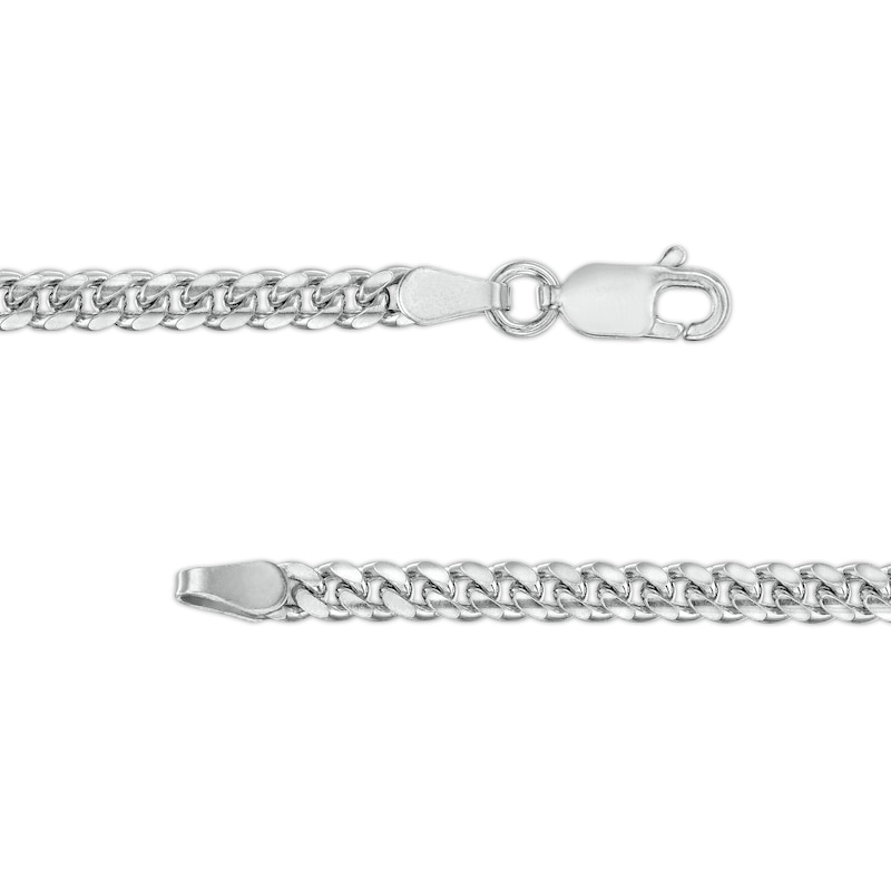 Main Image 3 of Made in Italy 100 Gauge Solid Cuban Curb Chain Necklace in Sterling Silver 22&quot;