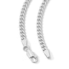 Thumbnail Image 3 of Sterling Silver Cuban Curb Chain Made in Italy - 22&quot;