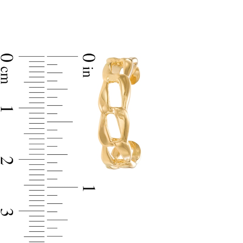 Main Image 2 of 10K Gold Chain Link Adjustable Midi/Toe Ring