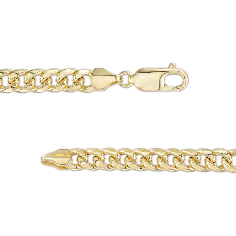 Made in Italy 140 Gauge Semi-Solid Cuban Curb Chain Necklace in 14K Gold - 22"