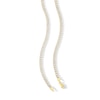 Thumbnail Image 4 of 10K Semi-Solid Gold Diamond-Cut Rounded Curb Chain Made in Italy - 20&quot;