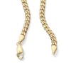 Thumbnail Image 3 of 10K Semi-Solid Gold Cuban Curb Chain Made in Italy - 22&quot;