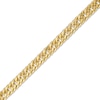 Thumbnail Image 1 of 080 Gauge Diamond-Cut Hollow Double Curb Chain Necklace in 10K Gold - 16"