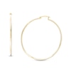 Thumbnail Image 1 of 18K Gold Plated Tube Hoop Earrings