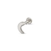 Thumbnail Image 1 of Titanium Crescent Moon Stud - 16G 5/16&quot;