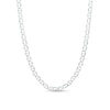Thumbnail Image 0 of Made in Italy 2.7mm Diamond-Cut Mariner Chain Necklace in Solid Sterling Silver - 22"