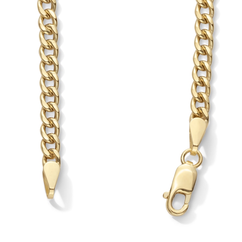 Main Image 3 of 2.8mm Miami Cuban Chain Necklace in 10K Semi-Solid Gold - 22&quot;