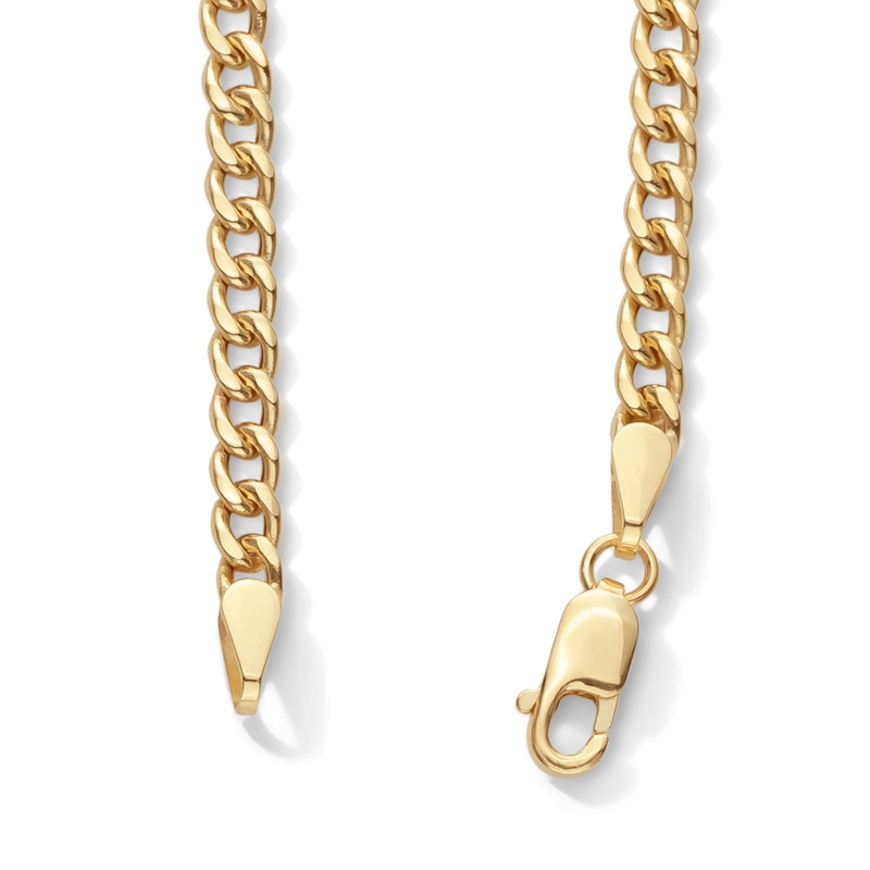 Main Image 3 of 10K Semi-Solid Gold Miami Cuban Chain - 22&quot;