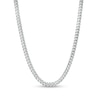 Thumbnail Image 1 of Sterling Silver Cuban Curb Chain Made in Italy - 22&quot;