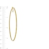 Thumbnail Image 2 of 10K Gold Bonded Diamond-Cut Tube Hoops Made in Italy