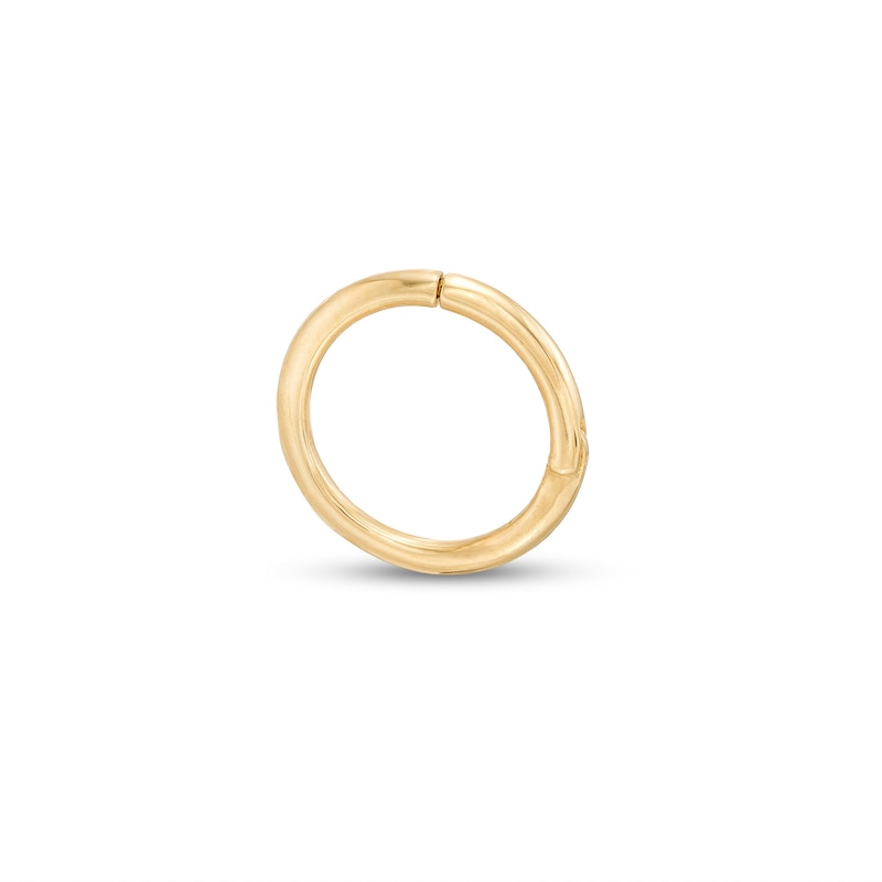 14K Gold Hoop - 16G 5/16"