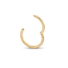 Thumbnail Image 2 of 14K Gold Hoop - 18G 3/8&quot;