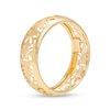 Thumbnail Image 4 of 6.6mm Filigree Band in 10K Gold – Size 7