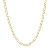 Thumbnail Image 0 of 10K Semi-Solid Gold Miami Curb Chain Made in Italy - 22"