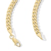 Thumbnail Image 3 of 10K Semi-Solid Gold Miami Curb Chain Made in Italy - 22&quot;