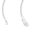 Thumbnail Image 3 of Made in Italy 1.5mm Curb Station Chain Necklace in Solid Sterling Silver - 18&quot;