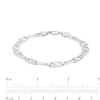 Thumbnail Image 1 of Made in Italy Valentino Chain Bracelet in Solid Sterling Silver - 8.5"