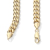 Thumbnail Image 3 of 7.4mm Miami Cuban Chain Necklace in 10K Semi-Solid Gold - 22&quot;