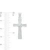 Thumbnail Image 2 of Cross Necklace Charm in Sterling Silver