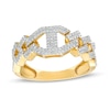 Thumbnail Image 1 of 1/6 CT. T.W. Diamond Champion Ring in Sterling Silver with 14K Gold Plate